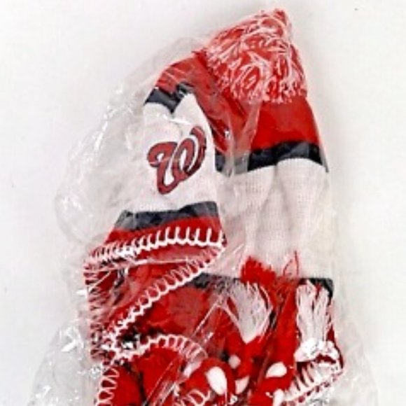 Washington Nationals SGA Beanie Hat/Cap MIP 9/28/14 Braids One Size Nats MLB - Picture 2 of 6